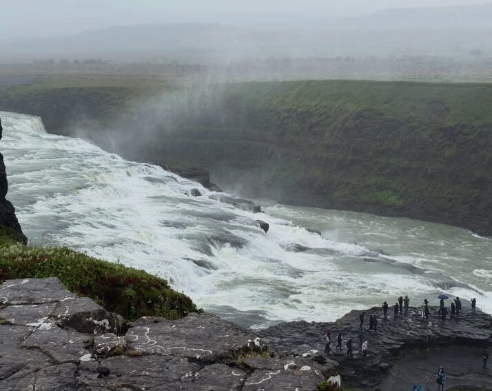 Gullfoss waterfall seen on a Golden Circle tour